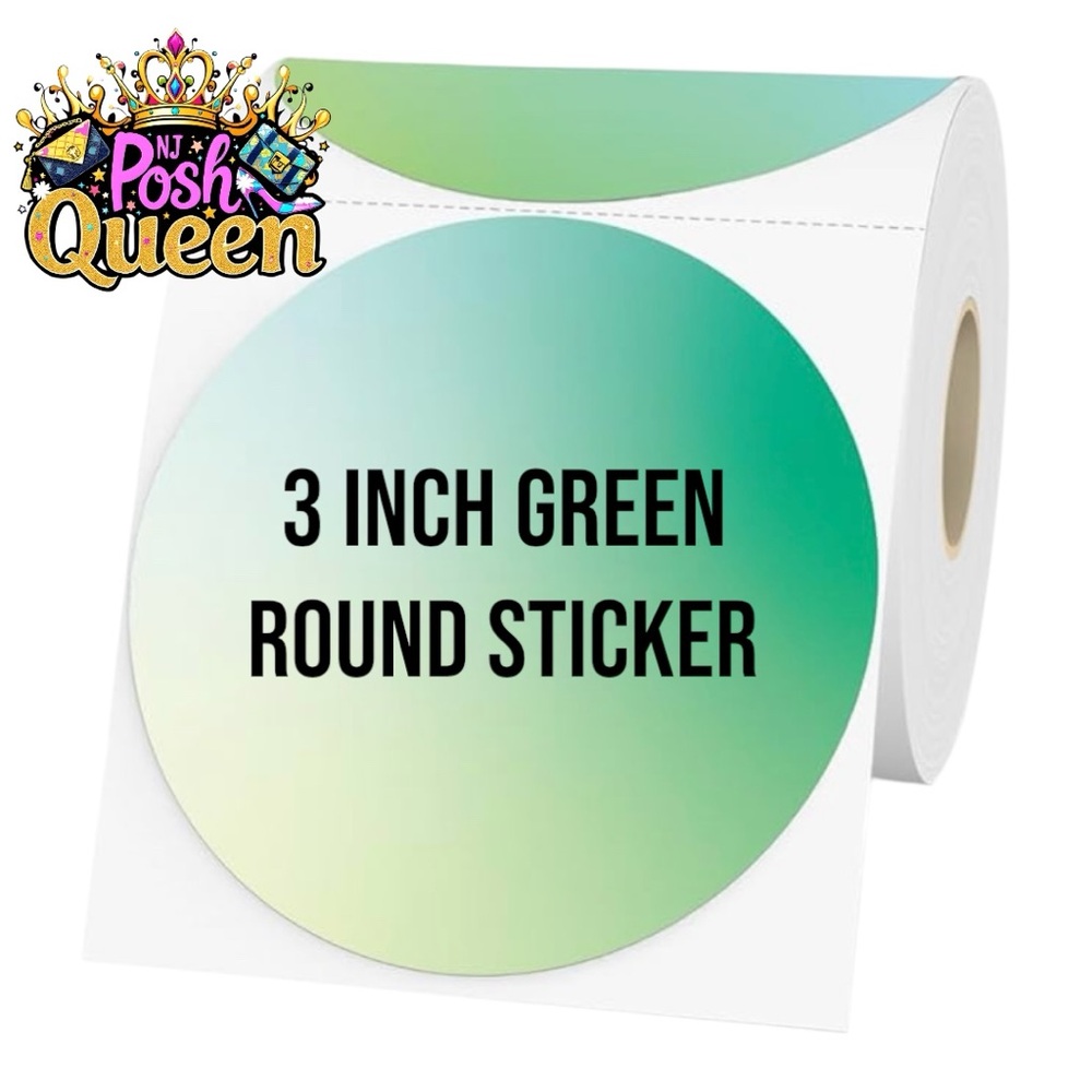 50 CUSTOM 3” INCH ROUND THANK YOU STICKERS 🌻 - Picture 7 of 13